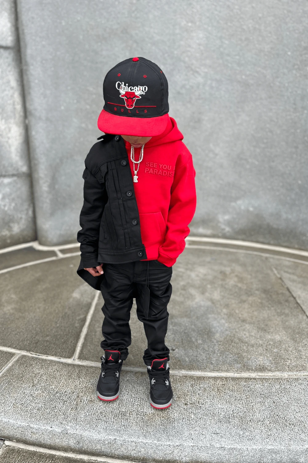 Kids Stacked Smooth Criminal Denim (Jet Black) 2 Kids Stacked Smooth Criminal Denim (Jet Black) - Image 2