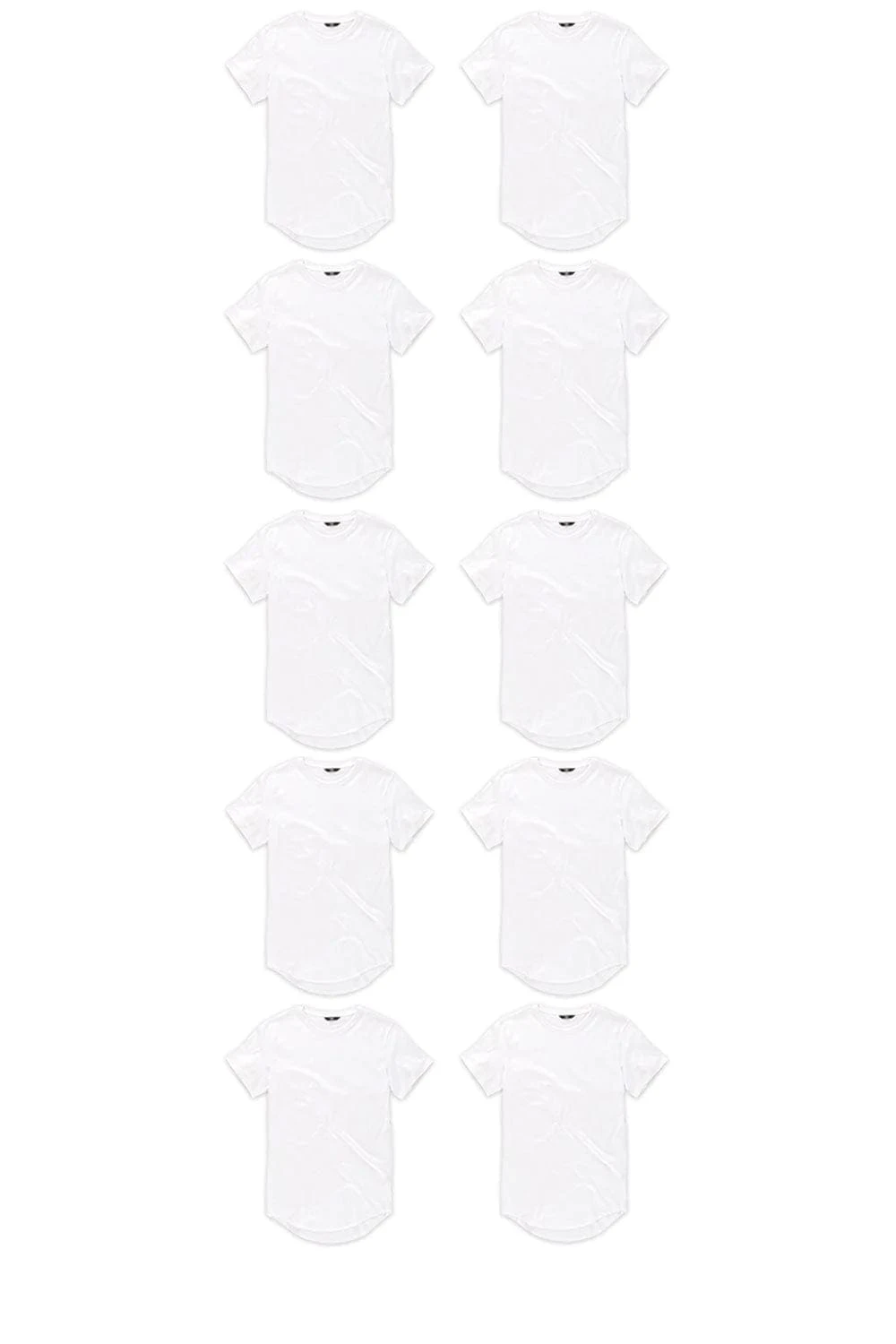 SCALLOP T-SHIRT 10 PACK (WHITEOUT) 1 SCALLOP T-SHIRT 10 PACK (WHITEOUT)