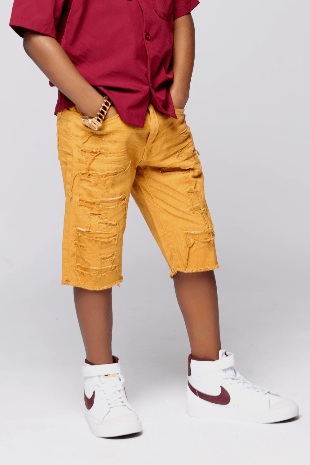 Kids Tulsa Twill Shorts 2 Kids Tulsa Twill Shorts - Image 2