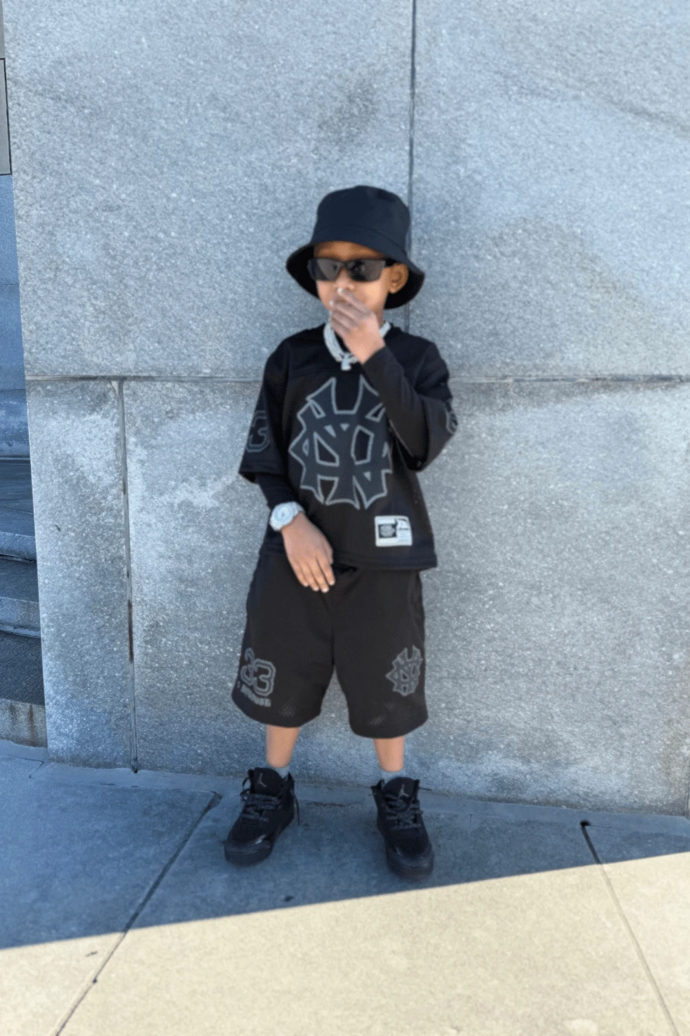 Kids Blak Panther T-Shirt (Cream) 3 Kids Blak Panther T-Shirt (Cream) - Image 3