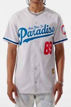 City Of Angels Baseball Jersey (Grey)