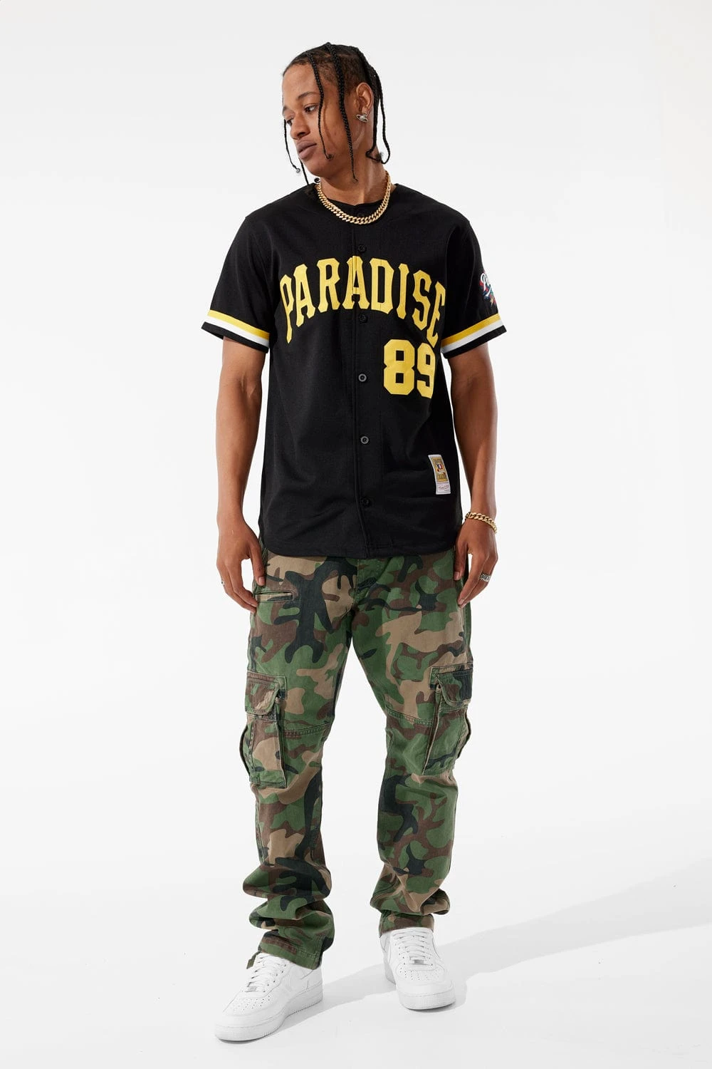 Steel City Baseball Jersey (Black) 3 Steel City Baseball Jersey (Black) - Image 3
