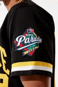 Steel City Baseball Jersey (Black) 10 Steel City Baseball Jersey (Black) -Jordan Craig Shop 2049 MODEL3