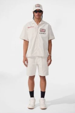 The Re-Up Mechanic Shirt -Jordan Craig Shop 2051 BONE MODEL1 dad3a5d8 a8b6 4671 af5e 4eef98348a0d