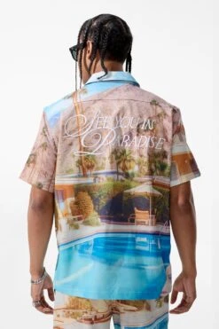 Wanderlust S/S Party Shirt -Jordan Craig Shop 2060 PALMSPRINGS MODEL6