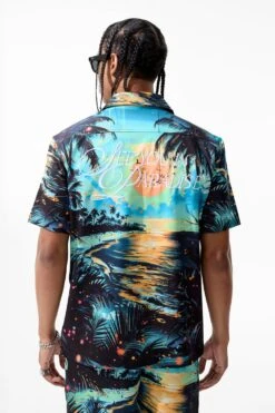 Wanderlust S/S Party Shirt -Jordan Craig Shop 2060 SUNSET MODEL4