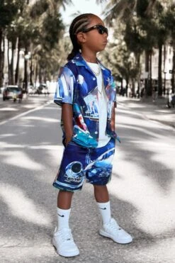 Kids Wanderlust Party Shirt