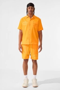El Paso Mechanic S/S Shirt -Jordan Craig Shop 2062 ORANGE MODEL1