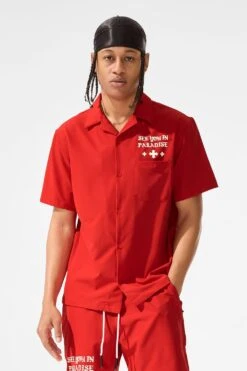 SYIP Mechanic S/S Shirt -Jordan Craig Shop 2064 RED MODEL2 be203af8 e98c 4a9d 8356 4c8be9b8afe0