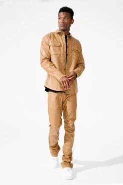 Ross Stacked - Thriller Pants (Mocha) 6 Ross Stacked - Thriller Pants (Mocha) -Jordan Craig Shop 2551 MOCHA MODEL1 34f3e667 6c74 4337 8b5a ec3570e95ff6