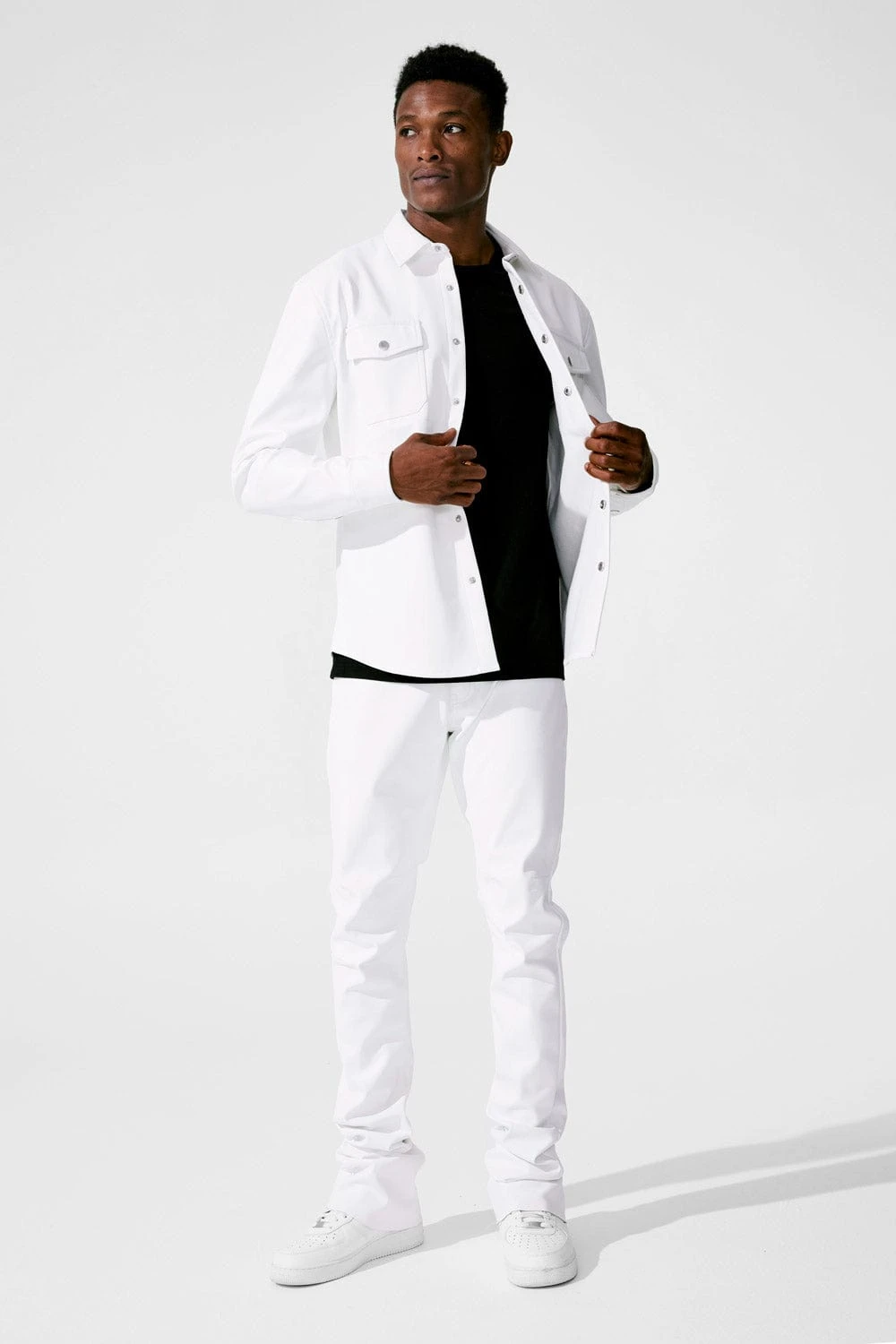 Thriller Button Up (White) 2 Thriller Button Up (White) - Image 2