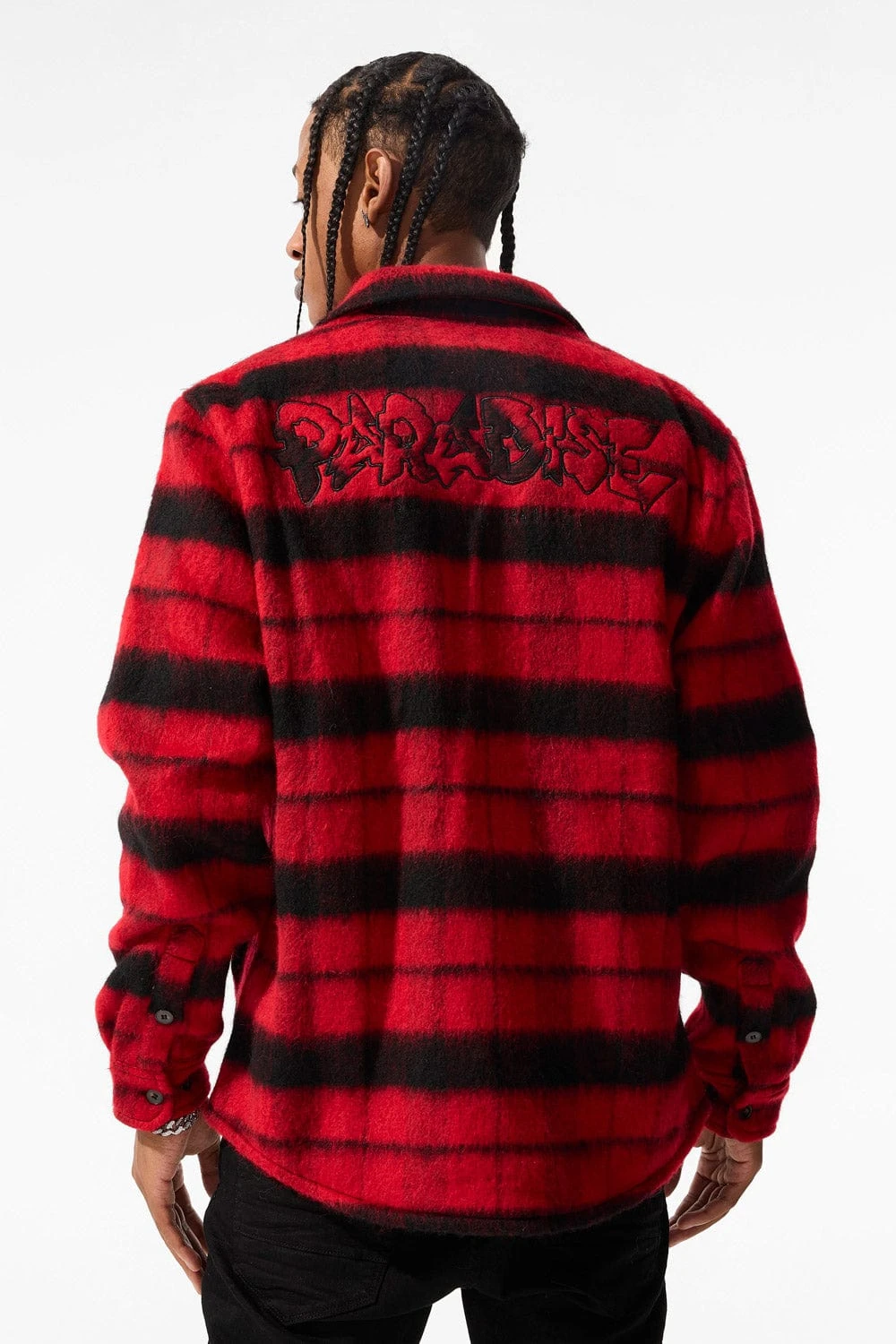 Vandal Flannel Shacket (Buffalo Plaid) 4 Vandal Flannel Shacket (Buffalo Plaid) - Image 4