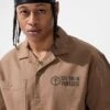 SYIP Vintage S/S Work Shirt 16 SYIP Vintage S/S Work Shirt -Jordan Craig Shop 2566A KHAKI MODEL2