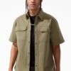 Infantry Division S/S Work Shirt (Olive) 14 Infantry Division S/S Work Shirt (Olive) -Jordan Craig Shop 25673 OLIVE MODEL2