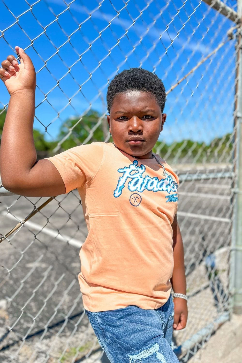 Kids Paradise Tour T-Shirt (Peach) 2 Kids Paradise Tour T-Shirt (Peach) - Image 2