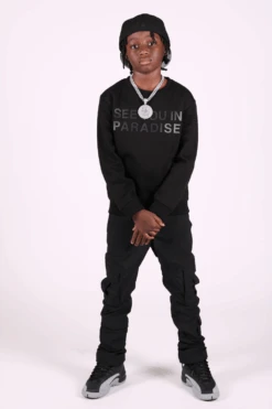 Kids Stacked Ventura Cargo Pants (Black) 8 Kids Stacked Ventura Cargo Pants (Black) -Jordan Craig Shop 2 7741d13e 3b3c 4218 be6c b27324ad9017