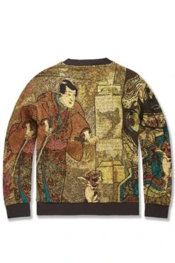 Silk Road Crewneck Sweater (Catfish) 19 Silk Road Crewneck Sweater (Catfish) -Jordan Craig Shop 3974 CATFISH B