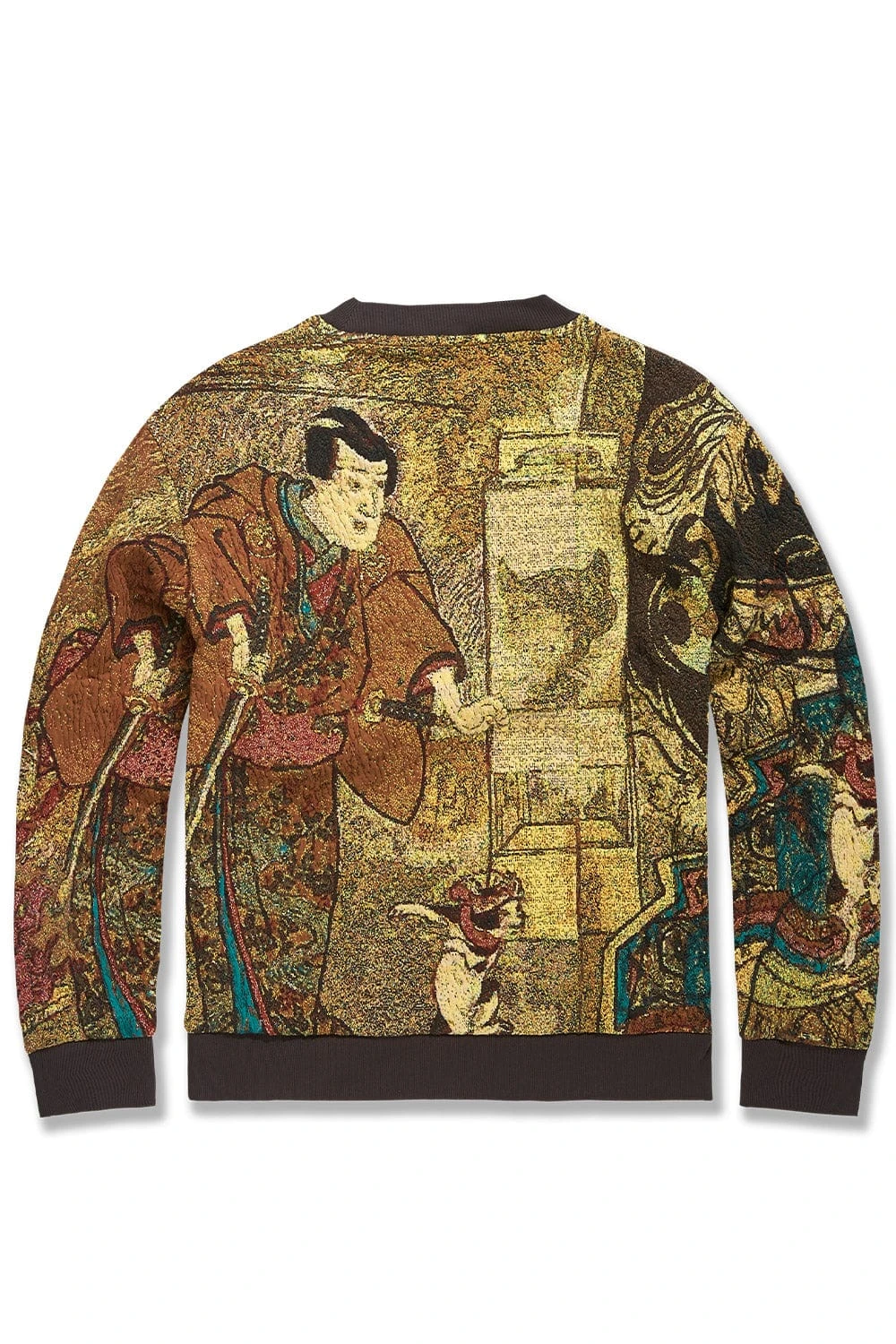 Silk Road Crewneck Sweater (Catfish) 10 Silk Road Crewneck Sweater (Catfish) - Image 10