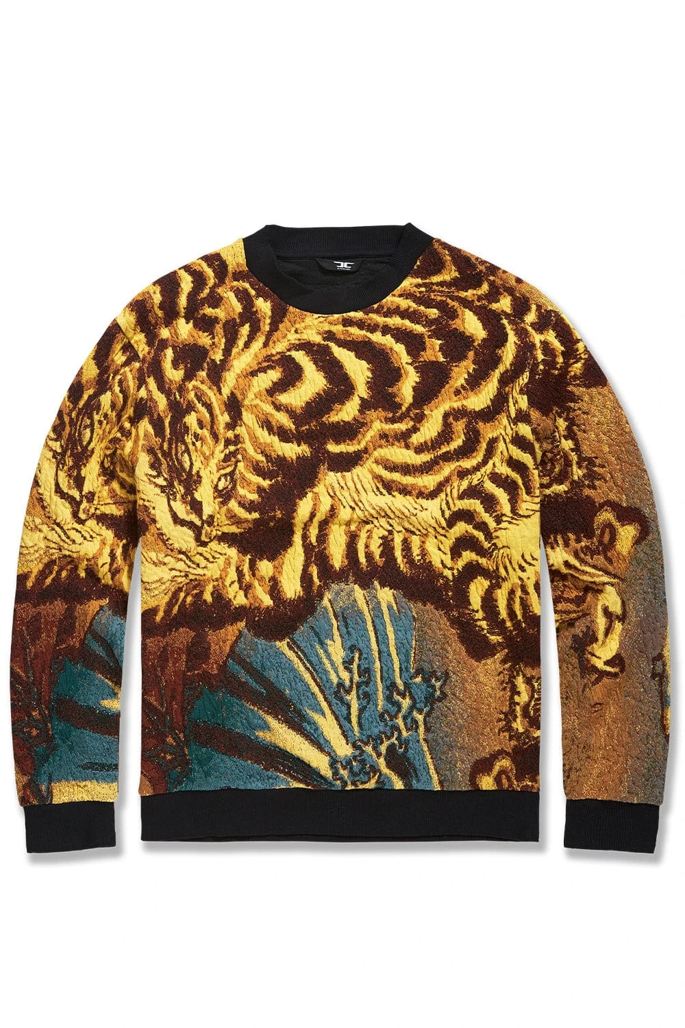 Silk Road Crewneck Sweater (Gold Dragon) 2 Silk Road Crewneck Sweater (Gold Dragon) - Image 2