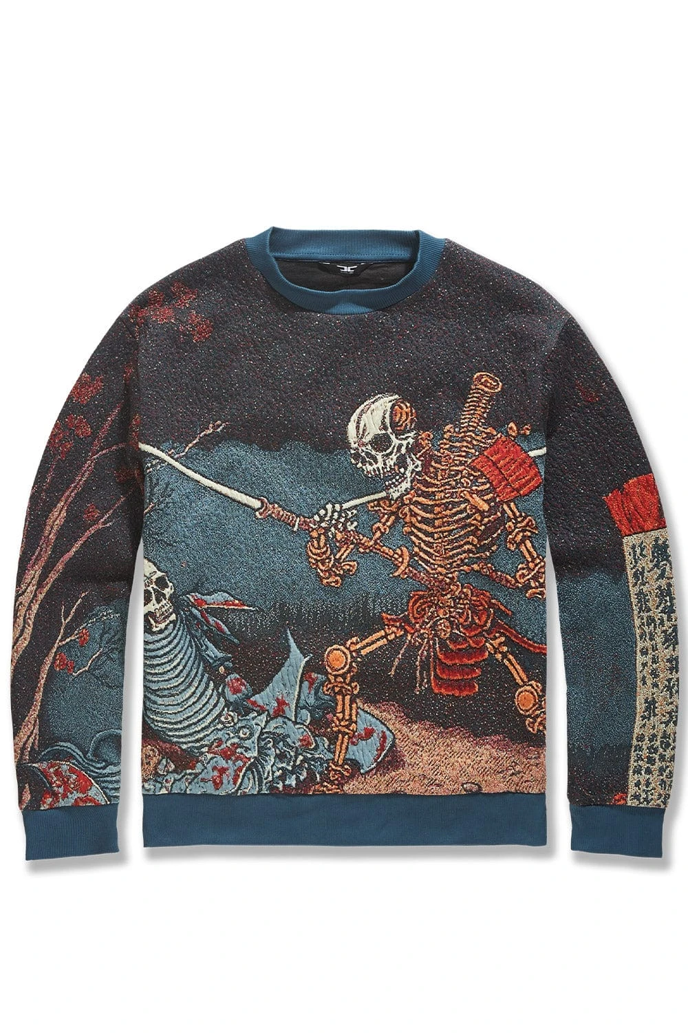 Silk Road Crewneck Sweater (Skulletal) 2 Silk Road Crewneck Sweater (Skulletal) - Image 2