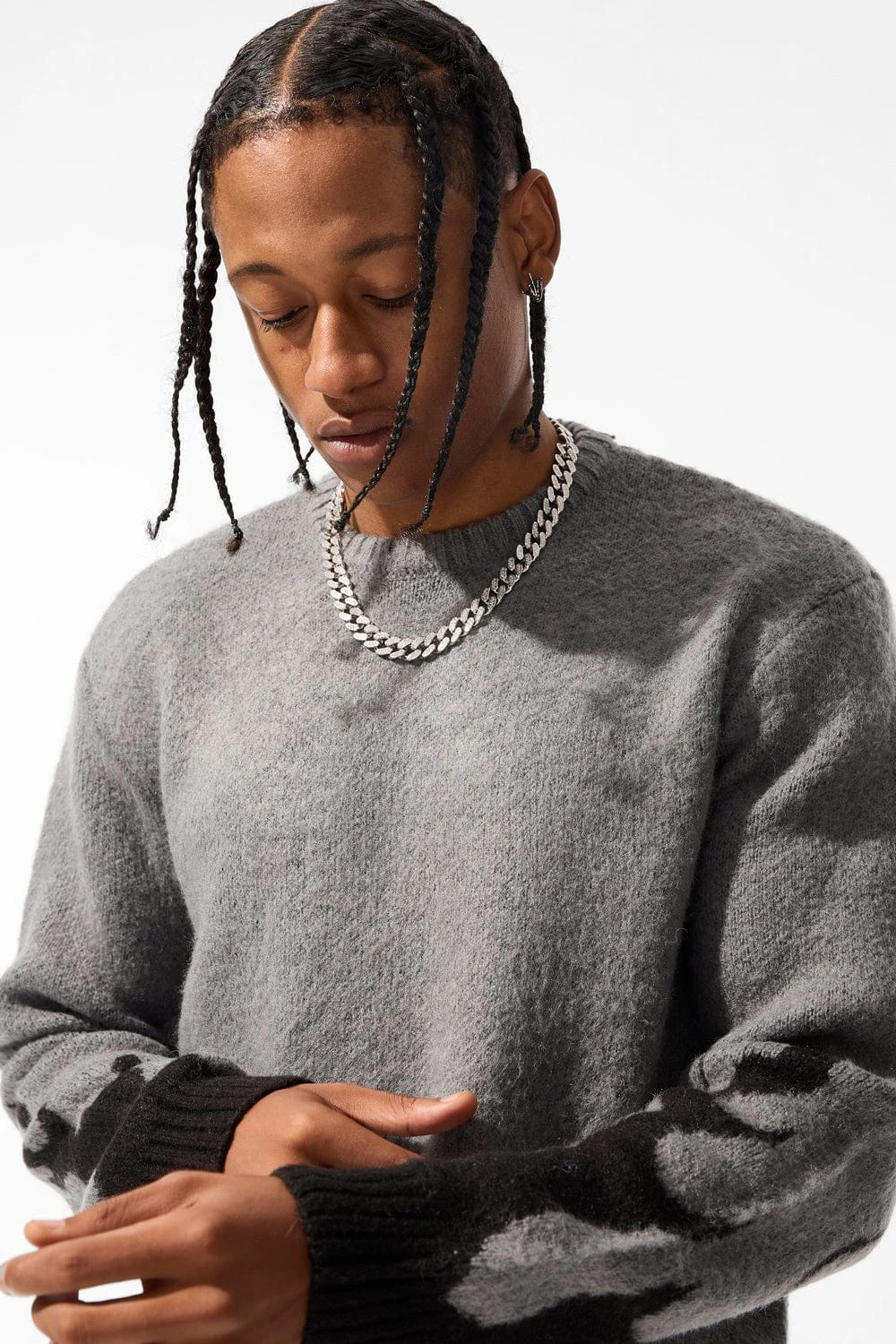 Inferno Crewneck Sweater (Ebony) 4 Inferno Crewneck Sweater (Ebony) - Image 4