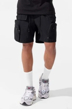 Retro - Altitude Cargo Shorts -Jordan Craig Shop 4424 BLACK MODEL2