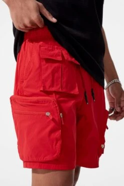 Retro - Altitude Cargo Shorts -Jordan Craig Shop 4424 RED MODEL3
