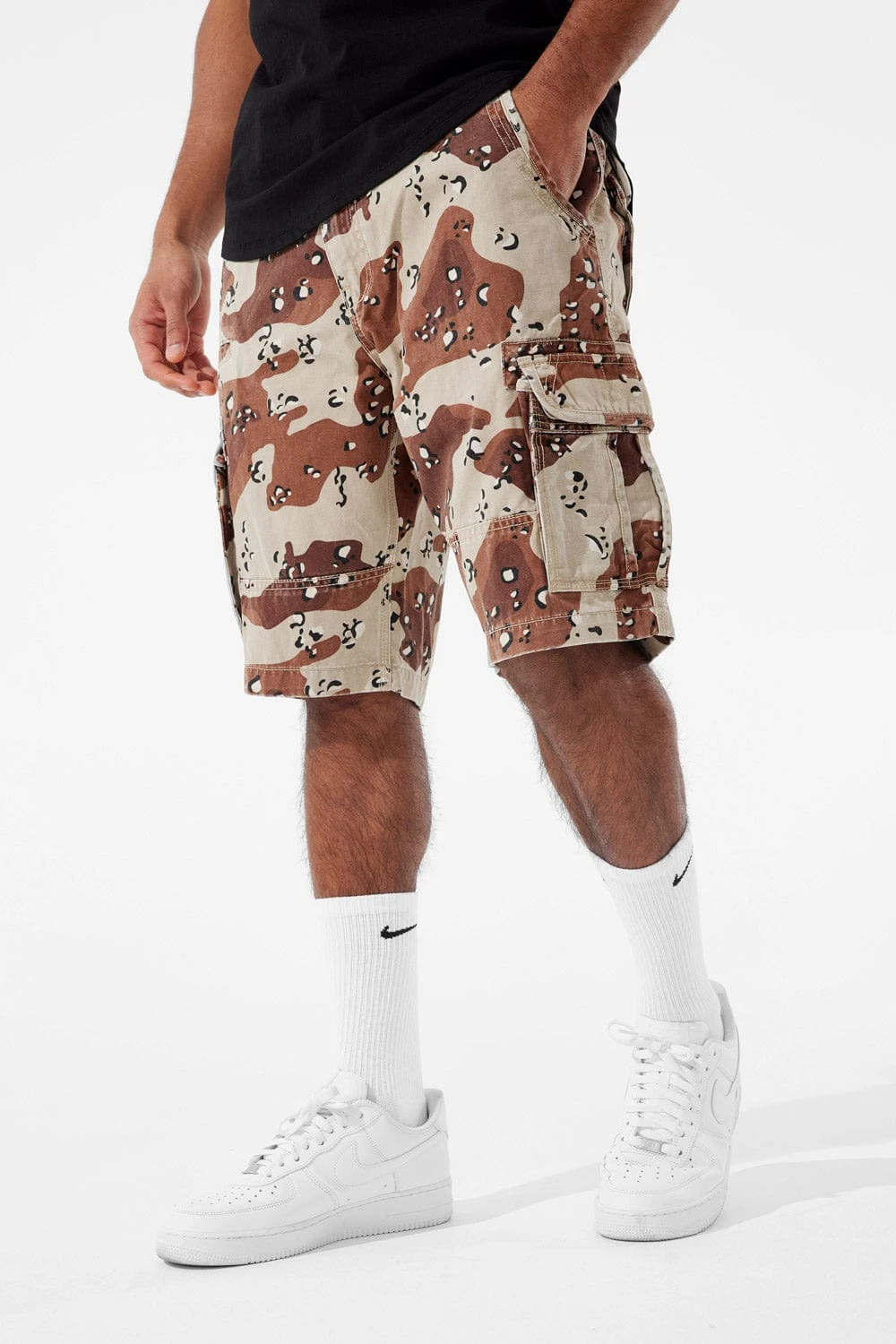 OG - Xavier Camo Cargo Shorts (Desert) 1 OG - Xavier Camo Cargo Shorts (Desert)