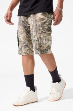 OG - Xavier Camo Cargo Shorts