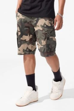 OG - Xavier Camo Cargo Shorts -Jordan Craig Shop 4461C WOODLAND MODEL2