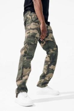 Xavier - OG Camo Cargo Pants (Woodland) -Jordan Craig Shop 5656C MODEL2
