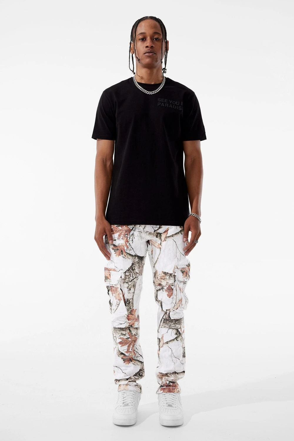Xavier - OG Camo Cargo Pants (Snow Camo) 3 Xavier - OG Camo Cargo Pants (Snow Camo) - Image 3