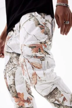 Xavier - OG Camo Cargo Pants (Snow Camo) 8 Xavier - OG Camo Cargo Pants (Snow Camo) -Jordan Craig Shop 5656CT SNOW CAMO MODEL3