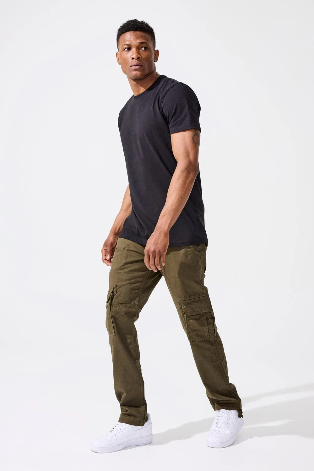 Xavier - OG Cargo Pants (Army Green) 3 Xavier - OG Cargo Pants (Army Green) - Image 3