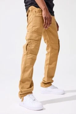 Xavier - OG Cargo Pants (Wheat) -Jordan Craig Shop 5656M WHEAT MODEL2