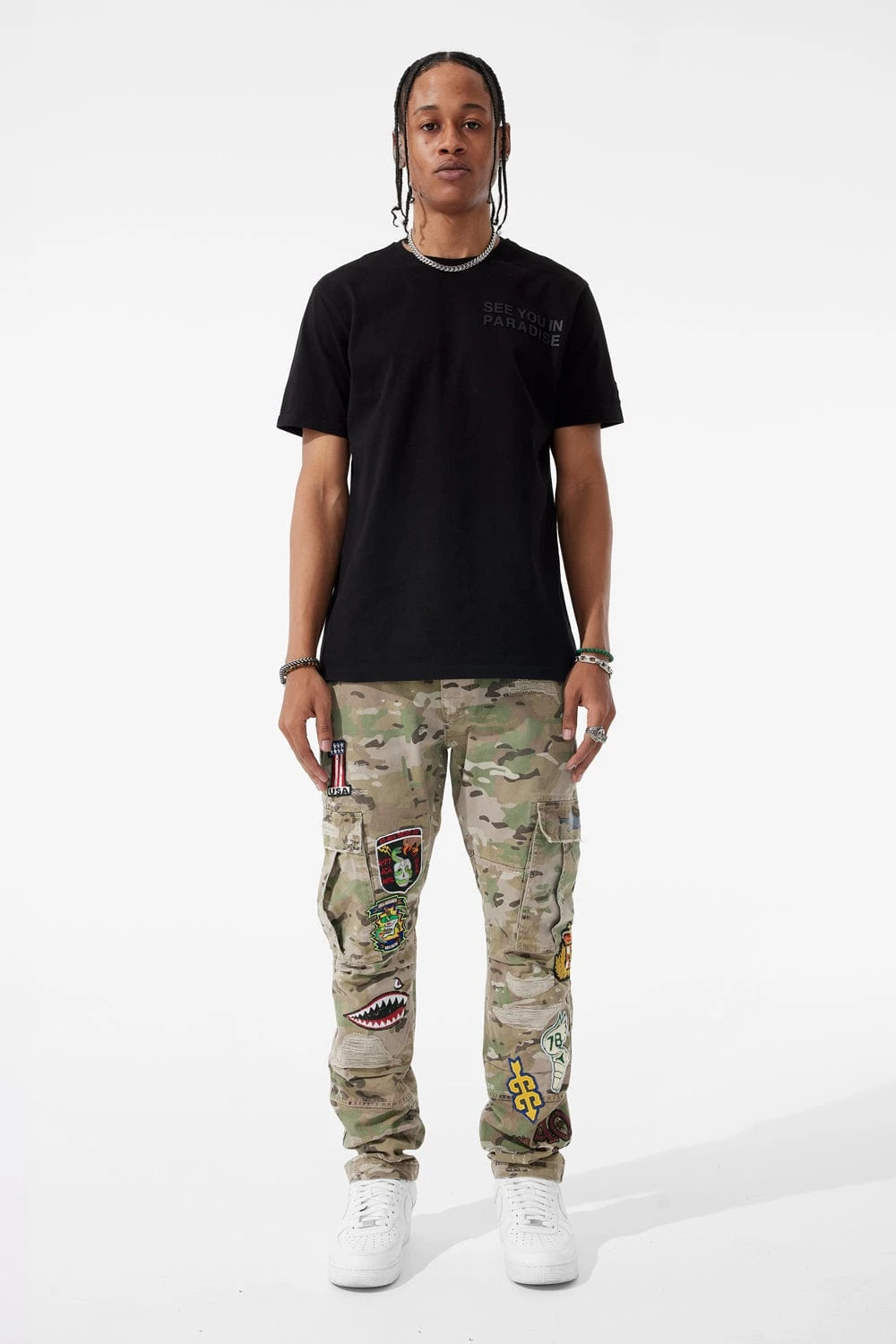 Xavier - War Angel Cargo Pants (Vintage Warhawk Diary) 3 Xavier - War Angel Cargo Pants (Vintage Warhawk Diary) - Image 3