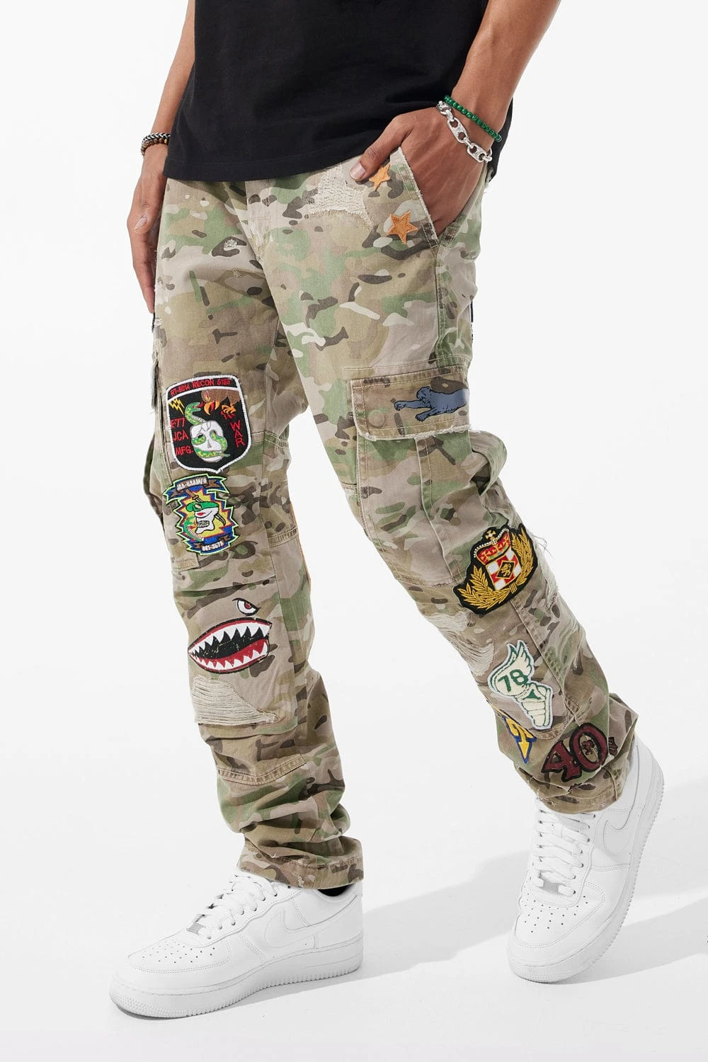 Xavier - War Angel Cargo Pants (Vintage Warhawk Diary) 1 Xavier - War Angel Cargo Pants (Vintage Warhawk Diary)