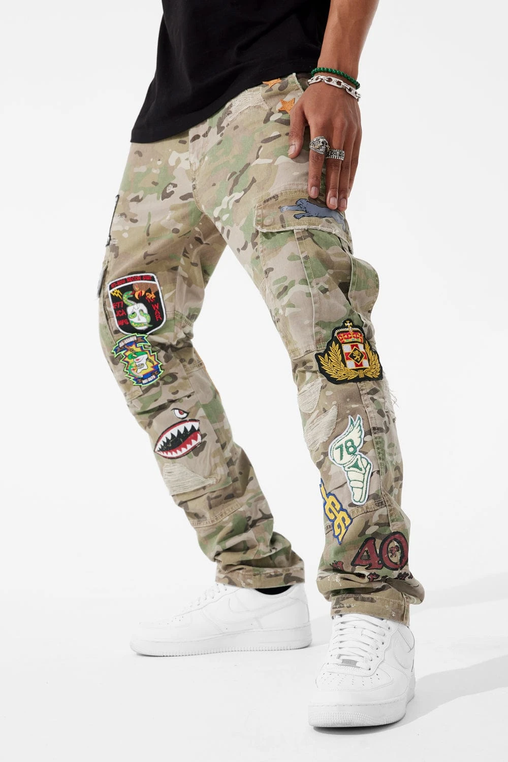 Xavier - War Angel Cargo Pants (Vintage Warhawk Diary) 7 Xavier - War Angel Cargo Pants (Vintage Warhawk Diary) - Image 7