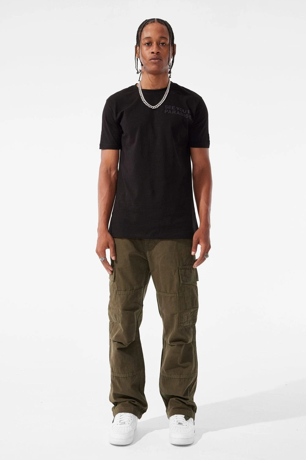 Brian - Airwalk Cargo Pants (Army Green) 3 Brian - Airwalk Cargo Pants (Army Green) - Image 3