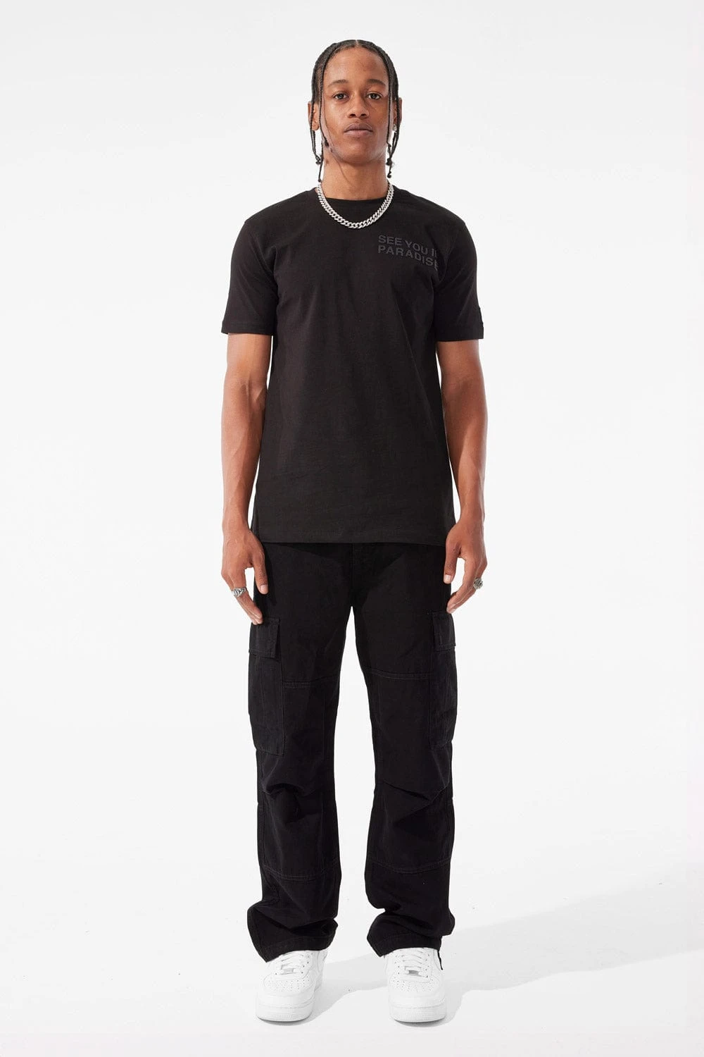 Brian - Airwalk Cargo Pants (Black) 3 Brian - Airwalk Cargo Pants (Black) - Image 3
