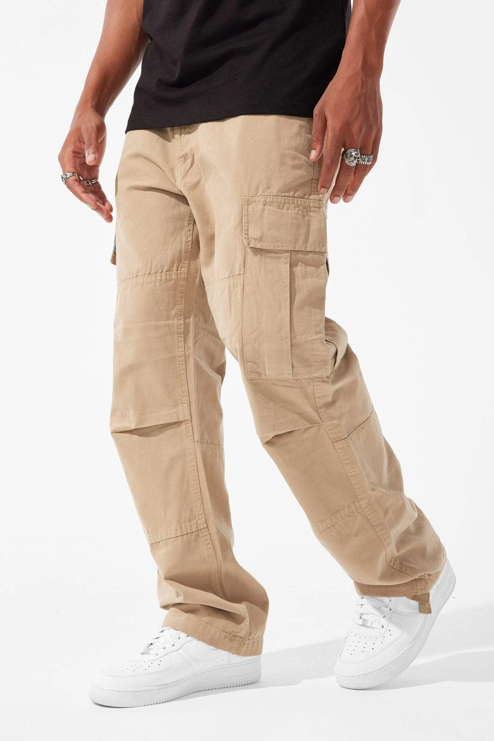 Brian - Airwalk Cargo Pants (Khaki) 1 Brian - Airwalk Cargo Pants (Khaki)