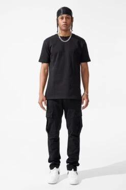Collins - Commando Cargo Pants 36 Collins - Commando Cargo Pants -Jordan Craig Shop 5679M BLACK MODEL1