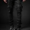 Ross - Heavy Hitter Cargo Denim (Black) 11 Ross - Heavy Hitter Cargo Denim (Black) -Jordan Craig Shop 5681M BLACK MODEL1 974aafc9 9140 40be 94f2 a232a0804b3b