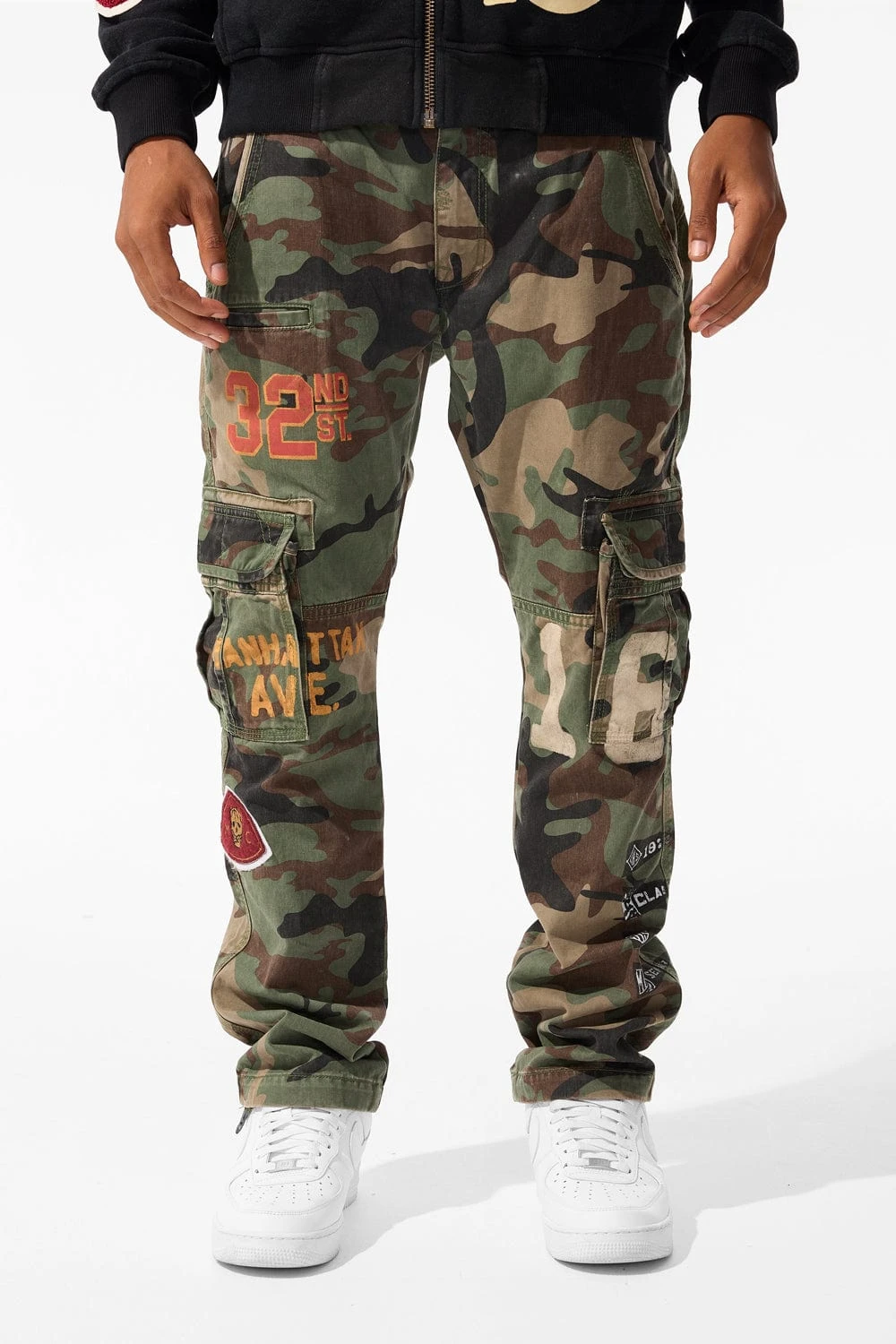 Xavier - Battalion Cargo Pants (Vintage Camo) 4 Xavier - Battalion Cargo Pants (Vintage Camo) - Image 4