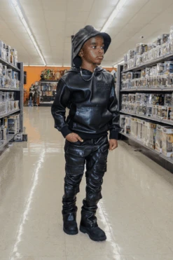 Kids Stacked Thriller Cargo Pants (Black) 25 Kids Stacked Thriller Cargo Pants (Black) -Jordan Craig Shop 5 4cf2ae00 9b9a 4d09 a08f 9b72d5711c61