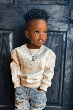 Kids Paradise Tonal Crewneck Sweatshirt (Bone) -Jordan Craig Shop 5 5af7b73f dbf9 47e6 86c9 f8ac70349a2a
