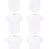 SCALLOP T-SHIRT 6 PACK (WHITEOUT)