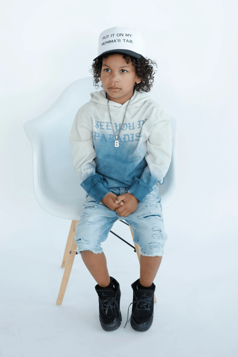 Kids Arlington Denim Shorts 3 Kids Arlington Denim Shorts - Image 3