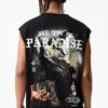 Babylon Cut Off T-Shirt (Black) -Jordan Craig Shop 7003A BLACK MODEL5