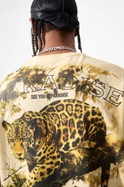 The Prowl Cut Off T-Shirt (Light Khaki) -Jordan Craig Shop 7006A LIGHT KHAKI MODEL6